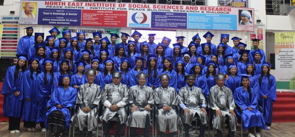 Graduates of the Haggai National Leadership Seminar during the valedictory programme held in NEISSR.
